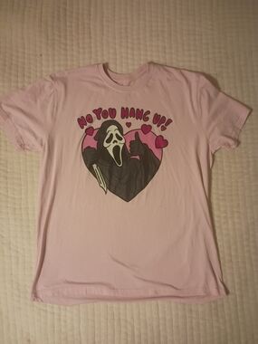 Spirit Pink "No You Hang Up!" Short Sleeve Graphic Tee